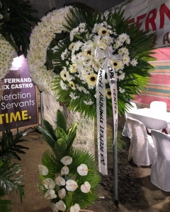 funeral flower arrangement # 1